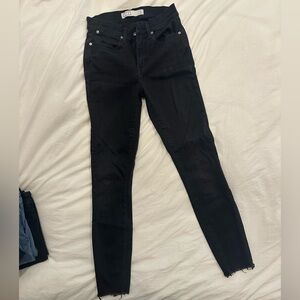AYR Women's Jet Black Skinny Jeans